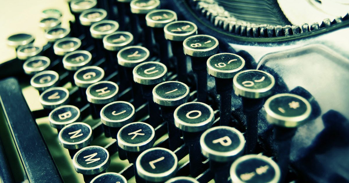 Lessons Learned Typewriter Five Things I Learned in the Age of the Typewriter | Kobo Writing Life Blog